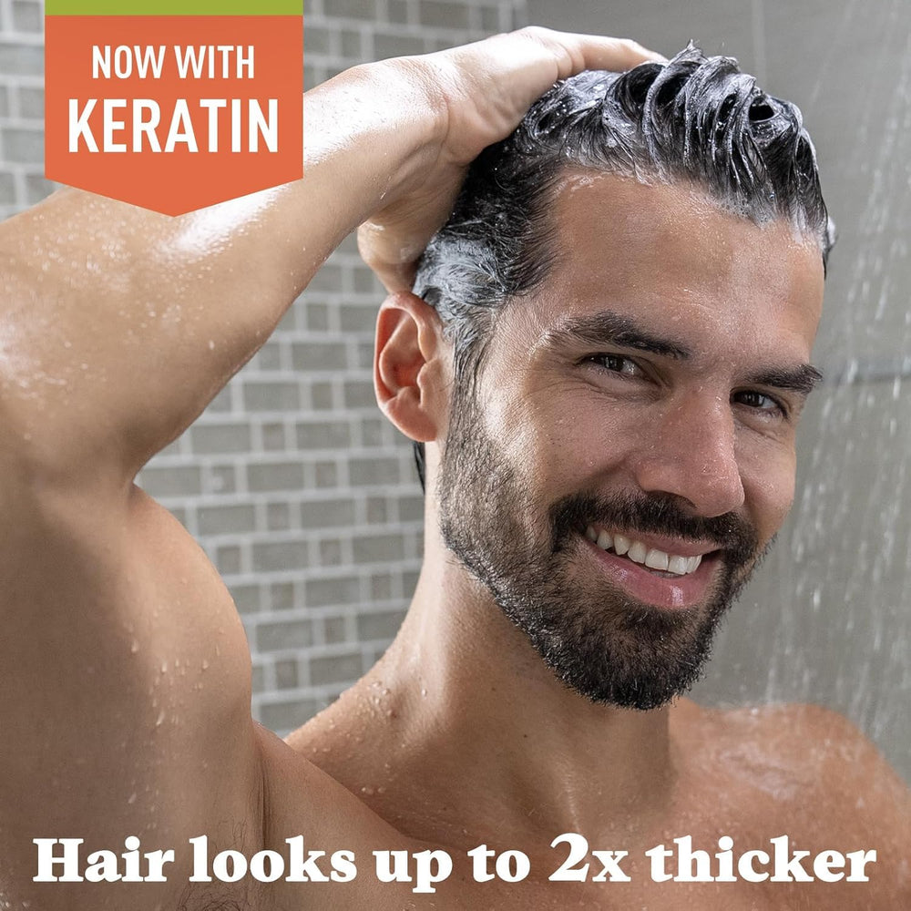 Keratin-infused Control GX formula for stronger-looking hair