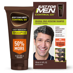 Just for Men Control GX shampoo bottle front showing the product