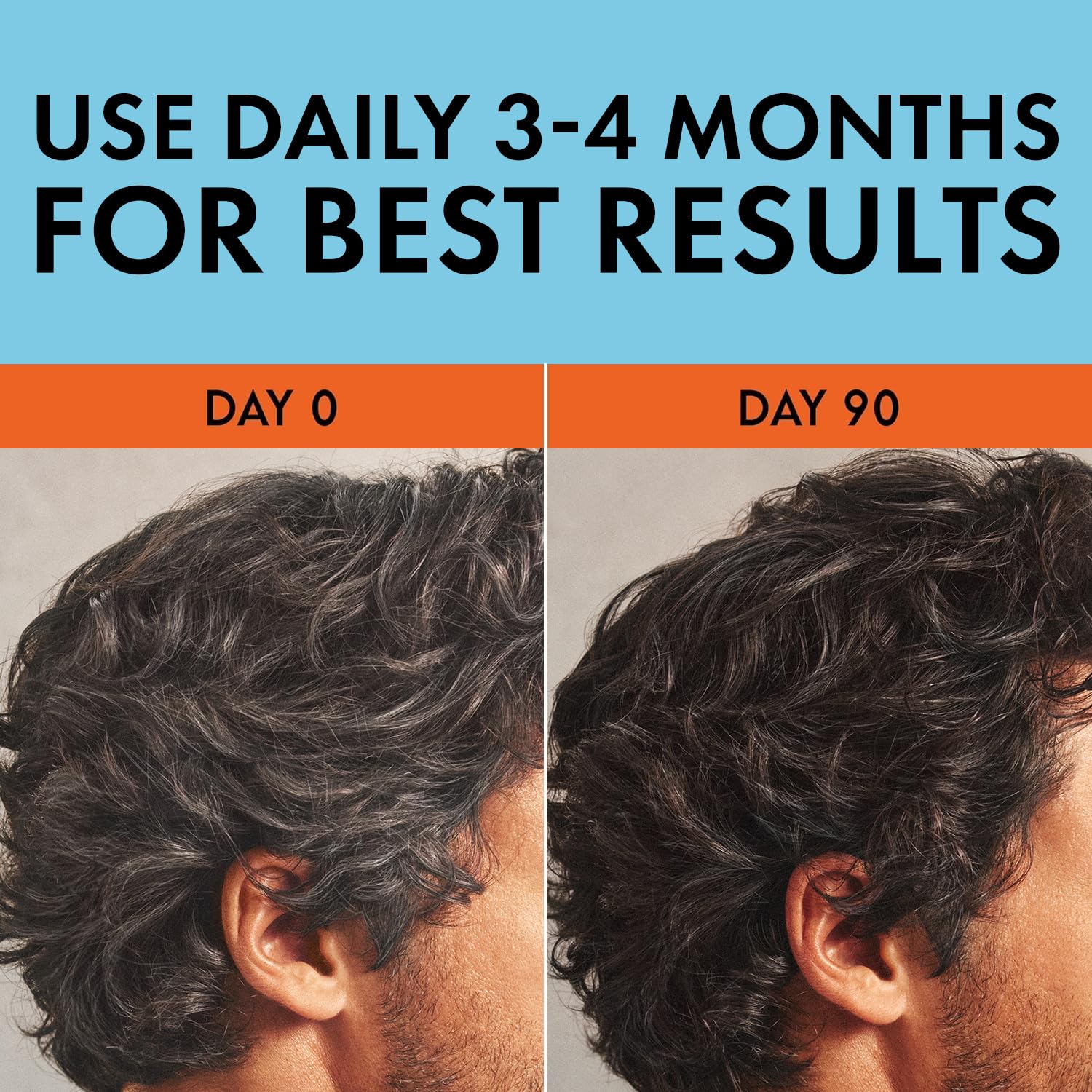 Just for Men Gray Reverse serum packaging shown for travel-friendly care