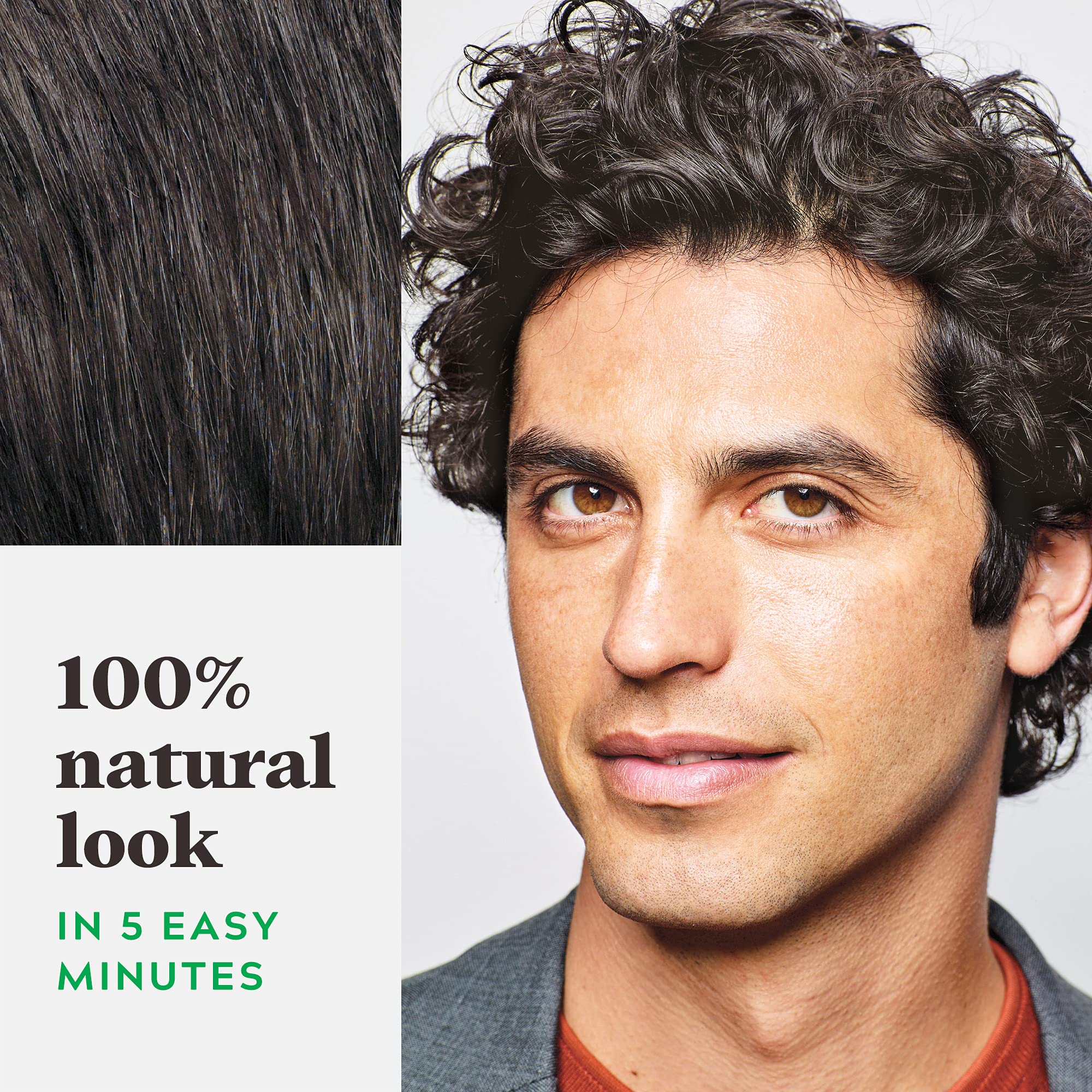 Just For Men Shampoo-In Color kernel with keratin and olive oil for healthier hair