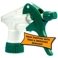 Just For Pets Weed Killer Spray application near patio keeps play areas weed-free.
