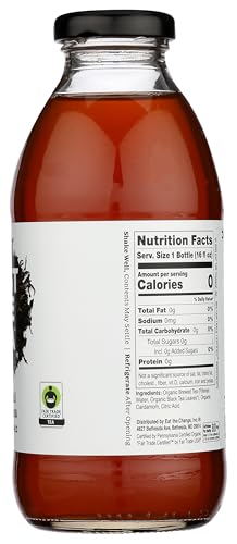 Just Ice Tea packaging display highlights organic unsweetened flavor