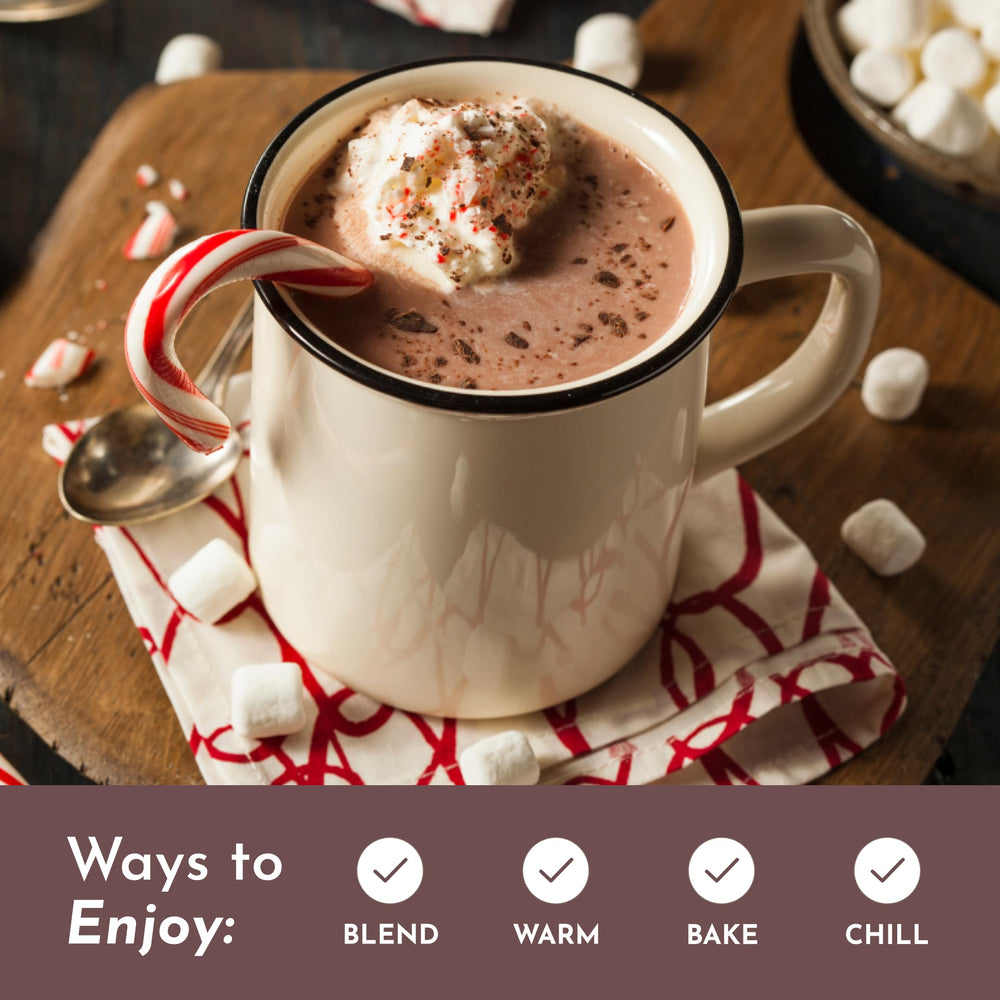 Just Ingredients ashwagandha lions mane hot chocolate aids focus.