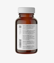 Just Ingredients Magnesium Complex capsules demonstrating easy daily use for calm and mood