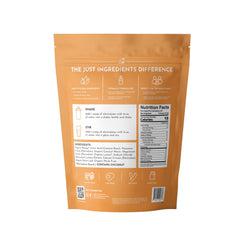 JUST INGREDIENTS Mango Lemonade electrolyte drink mix dissolving quickly in water for on-the-go hydration