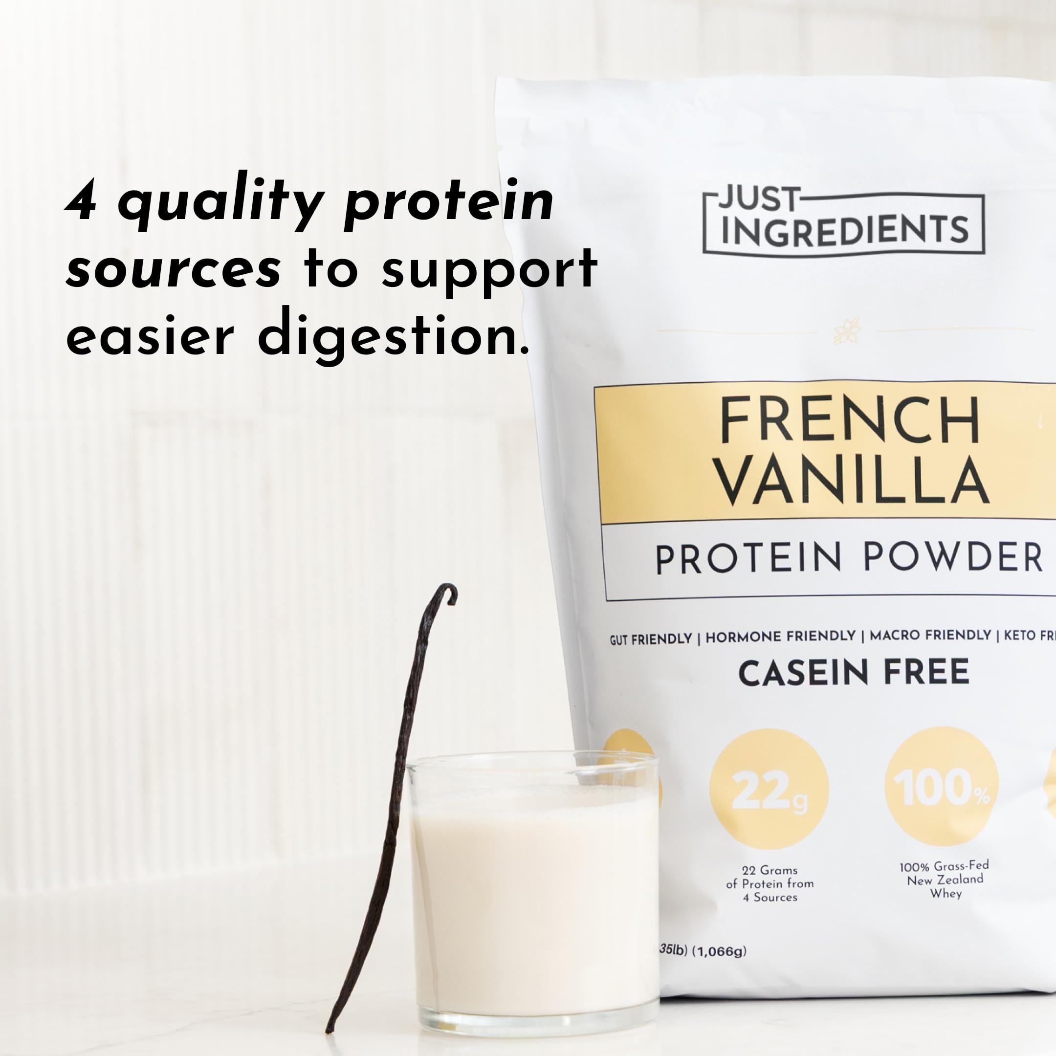 Ideal for oats or baking to add protein without overpowering flavors.