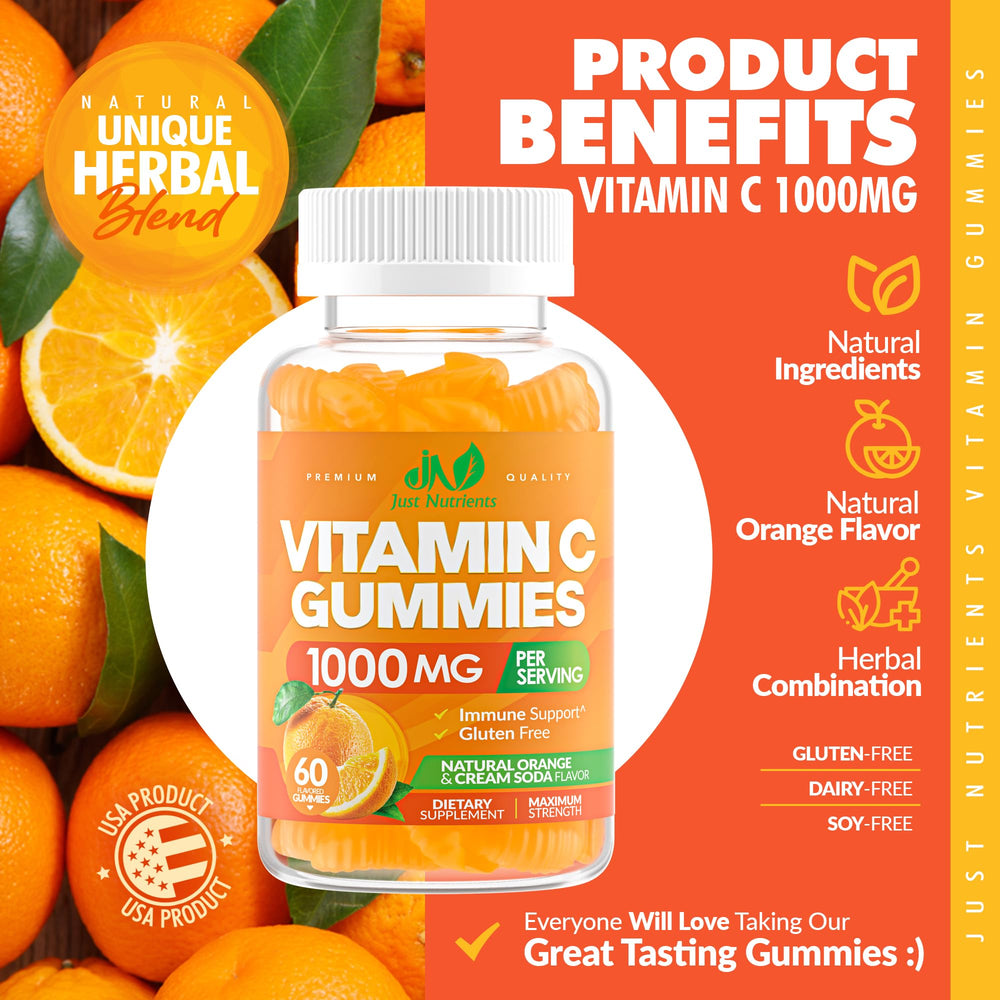 Just Nutrients blend image featuring ginger and isatis components for immune support