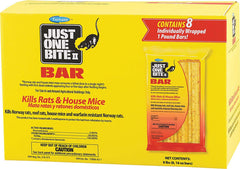 Just One Bite II 16oz bar pack for multi-location rodent control.