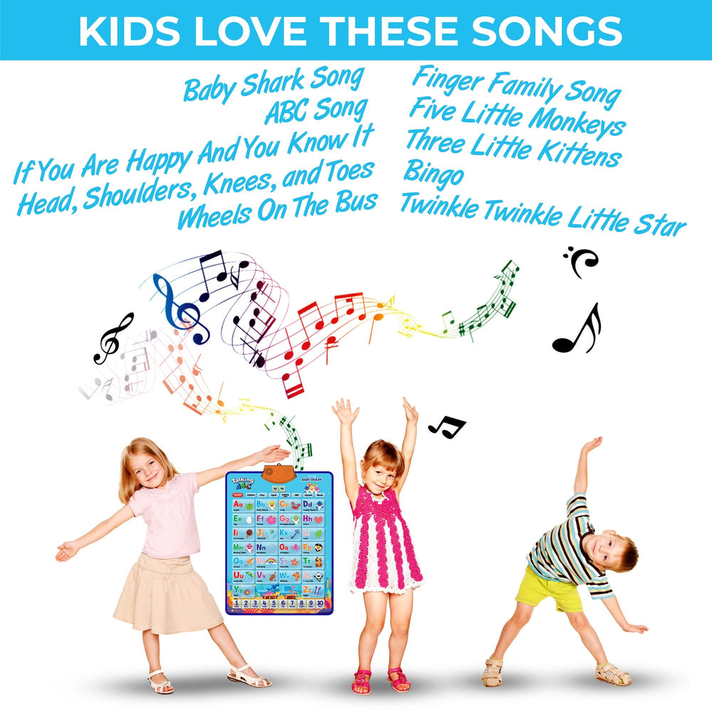 Just Smarty Baby Shark songs collection brings upbeat tunes to learning moments.