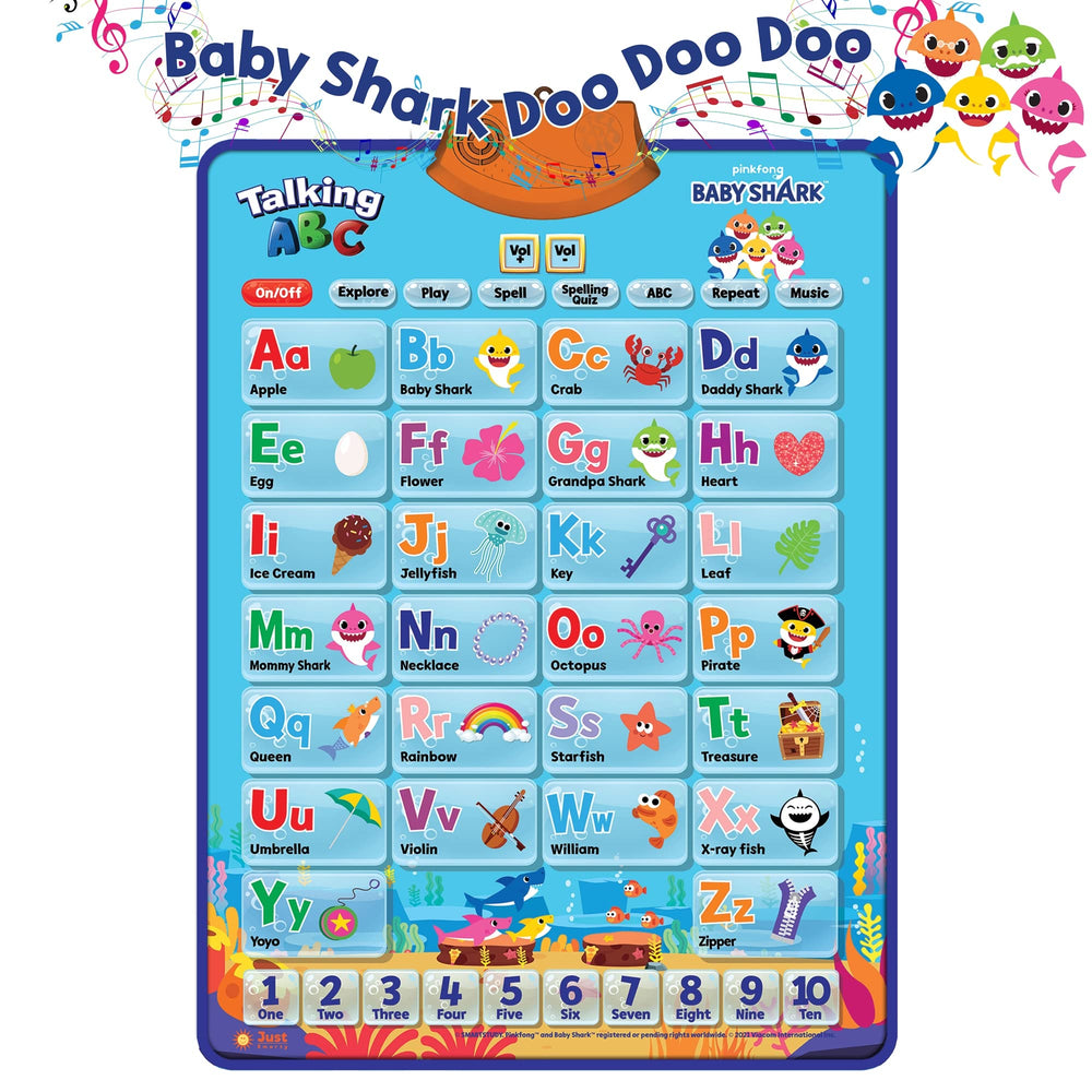 Just Smarty learning set guides alphabet and numbers through engaging activities.