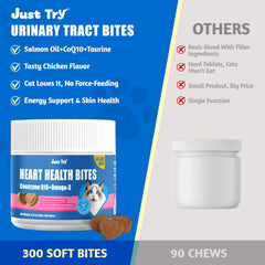 Just Try CoQ10 Cat Bites easy-dosing setup for daily use.