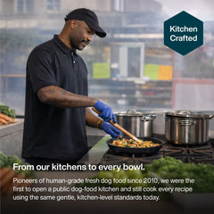 JustFoodForDogs JustFresh soft meal served with a gentle texture for sensitive palates.