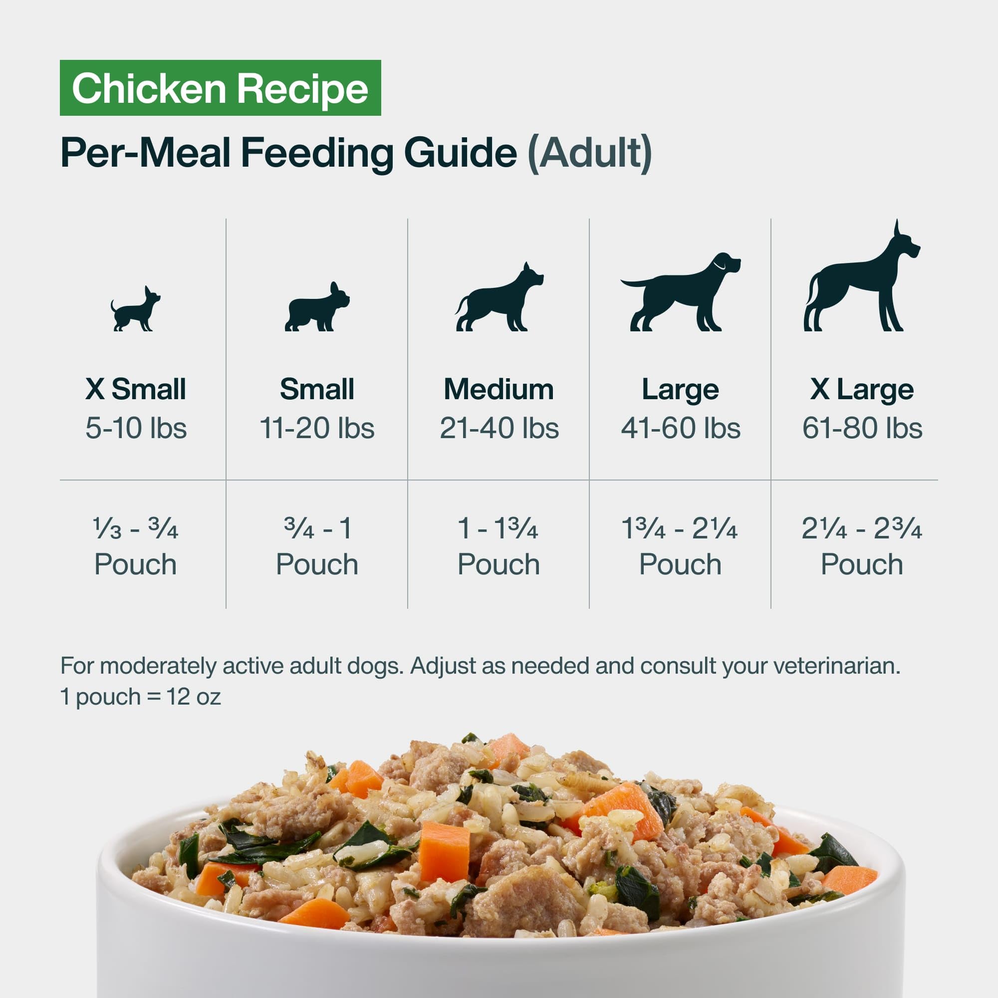 JustFoodForDogs JustFresh turkey flavor pouch