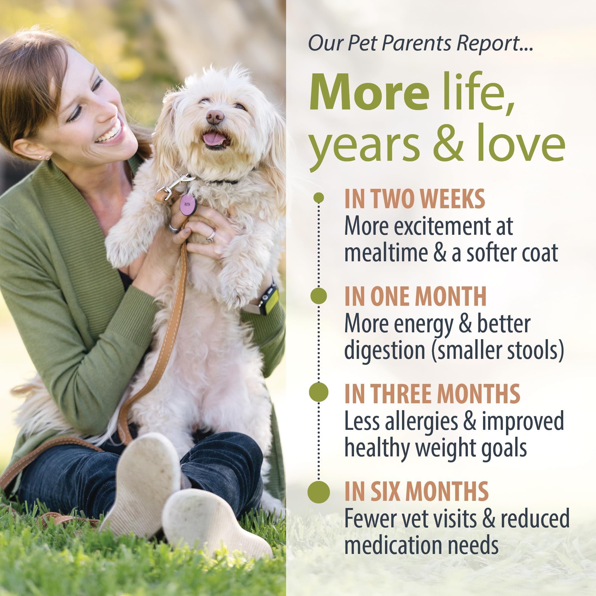 JustFoodForDogs Nutrient Blend vet-developed nutrition for DIY meals.