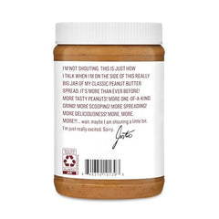 Justin's spread on crackers for an easy snack option