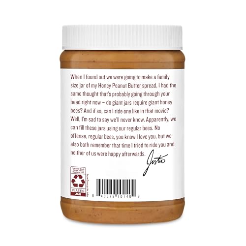 Justin's No Stir Honey Peanut Butter used in baking to deepen flavor