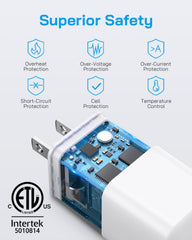 Close-up of Juusmart copper-core Lightning cable for durable charging.