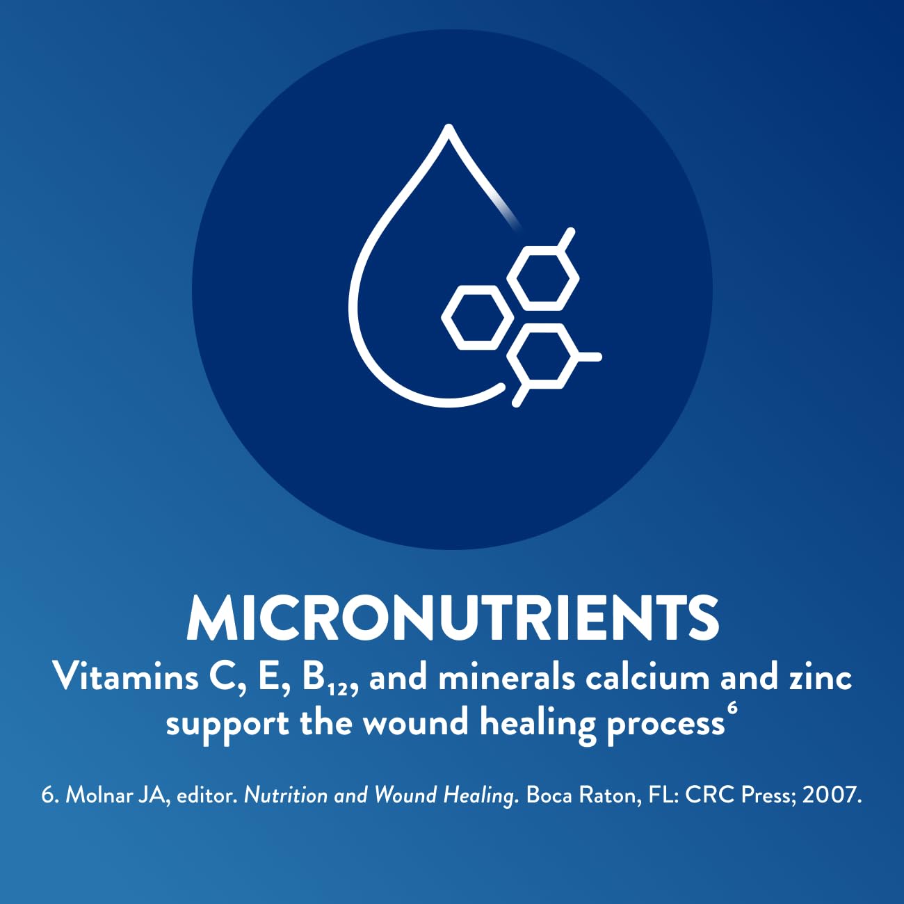 Juven label shows vitamin C, vitamin E, B12 and zinc details