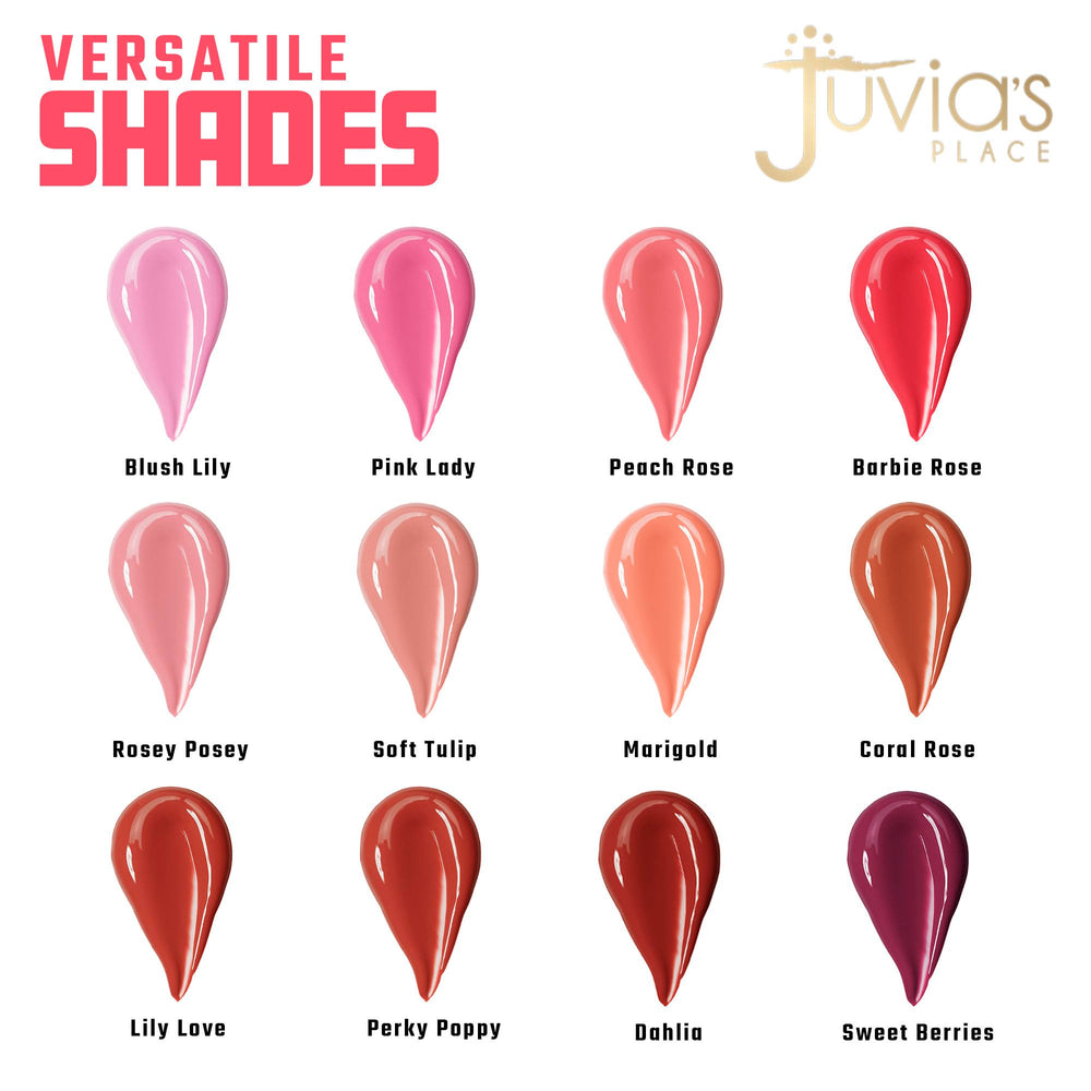 Smooth blend of Lily shade on cheek showing natural flush