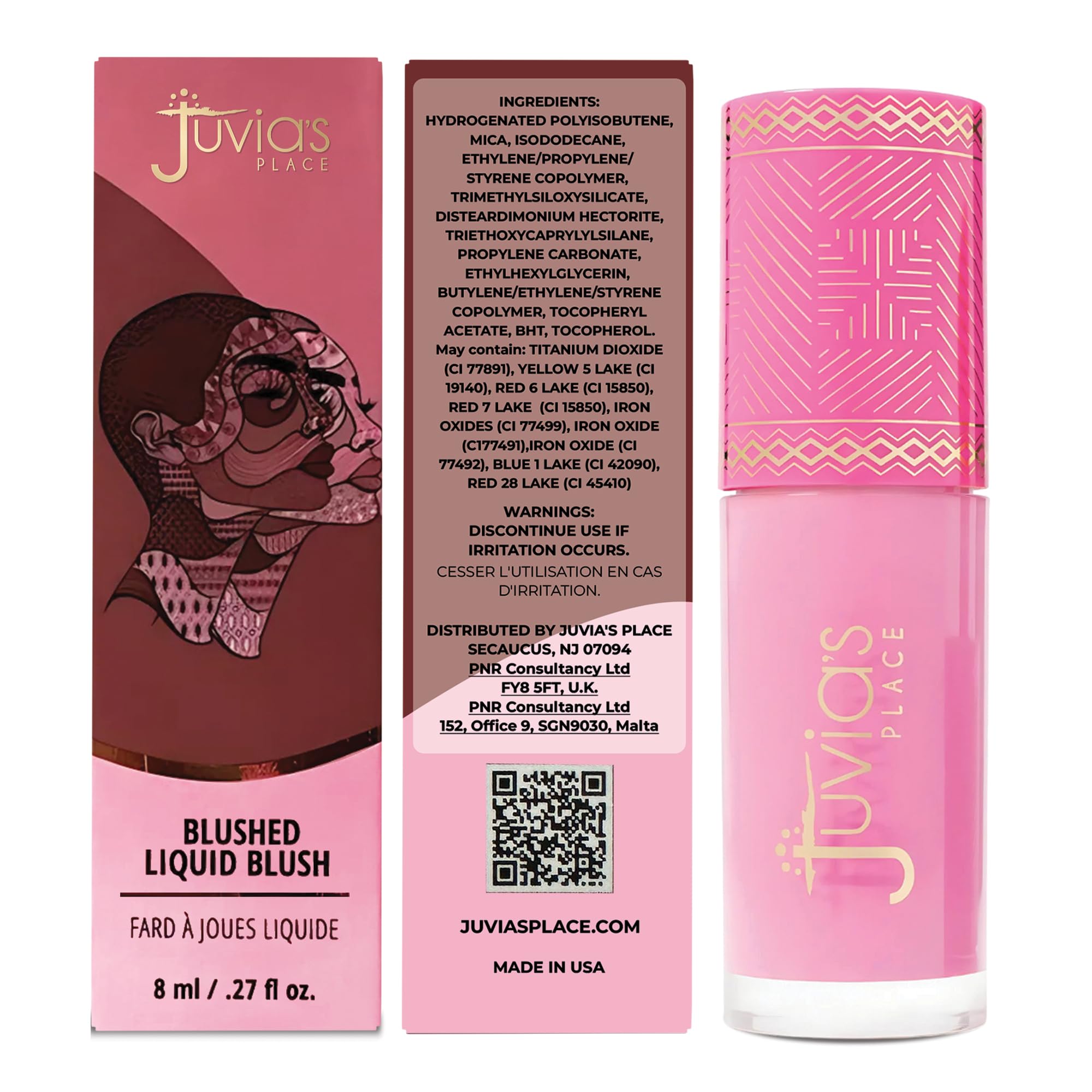 Compact packaging close-up with Lily branding