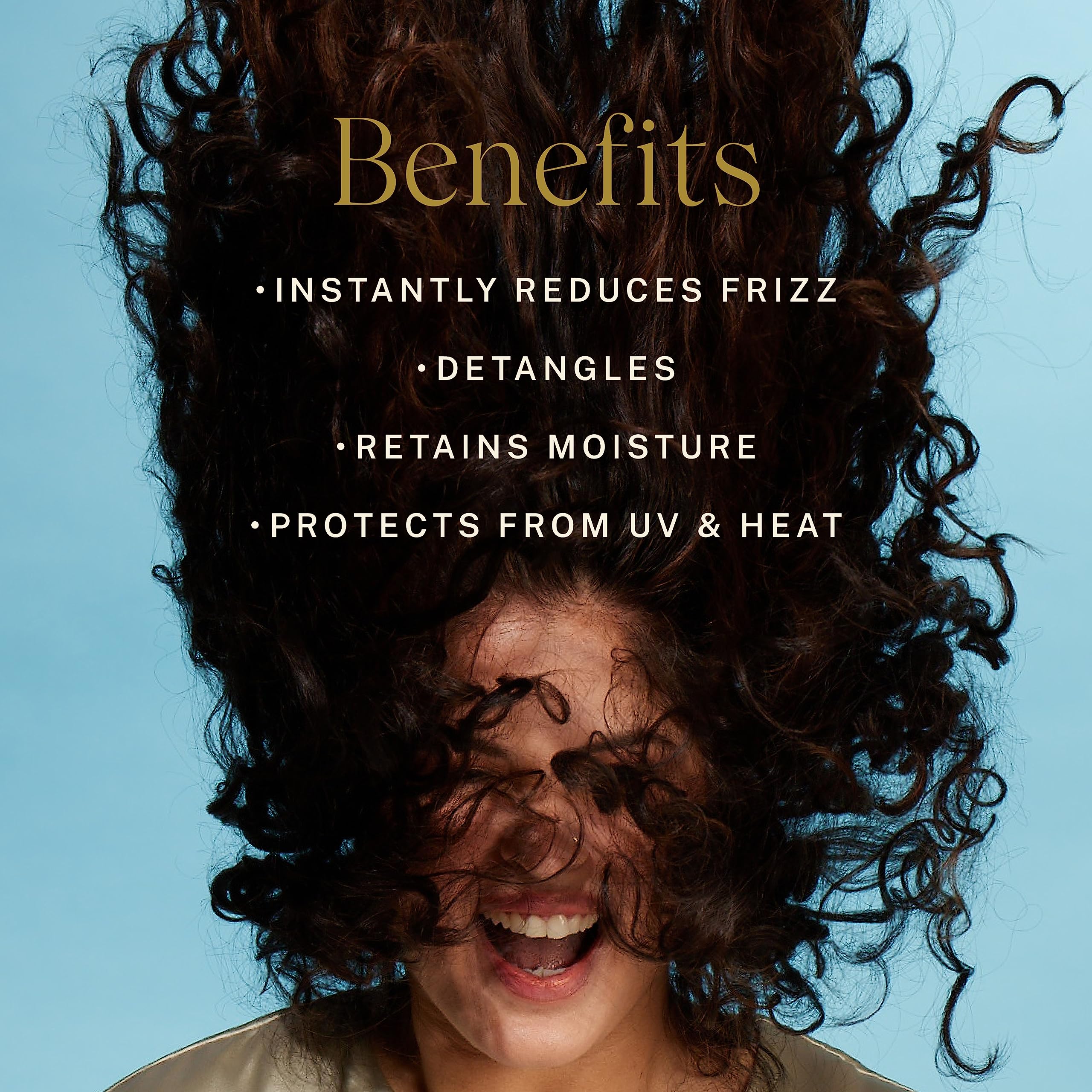 JVN Complete Leave-In Mist fine mist delivers weightless hydration.