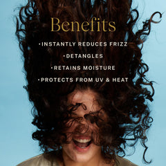 JVN Complete Leave-In Mist fine mist delivers weightless hydration.
