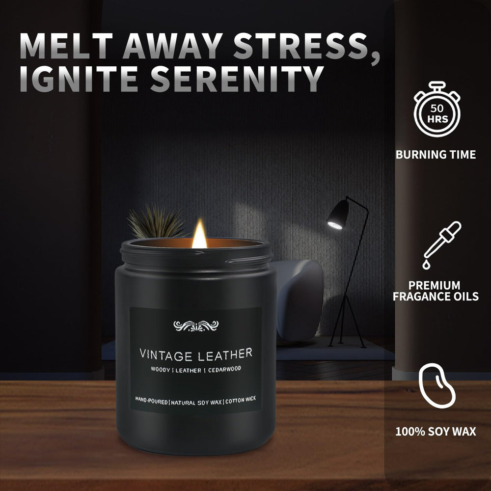 JXDLSQ amber patchouli candle creates warm, inviting ambiance