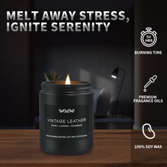 JXDLSQ amber patchouli candle creates warm, inviting ambiance