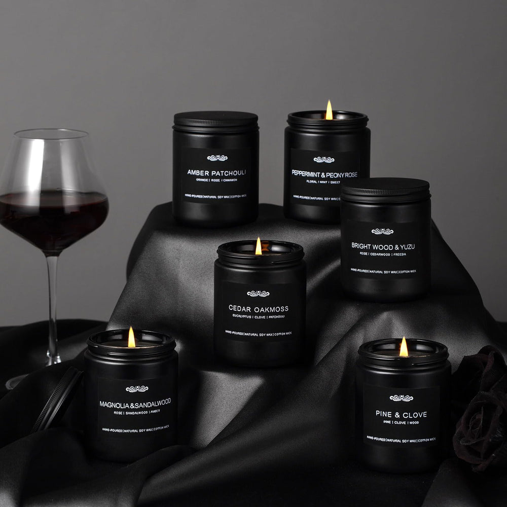 JXDLSQ gift box six-pack candles ideal for birthdays