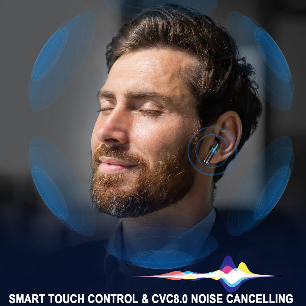 Jxrev earbuds using Bluetooth 5.4 for fast, stable connection