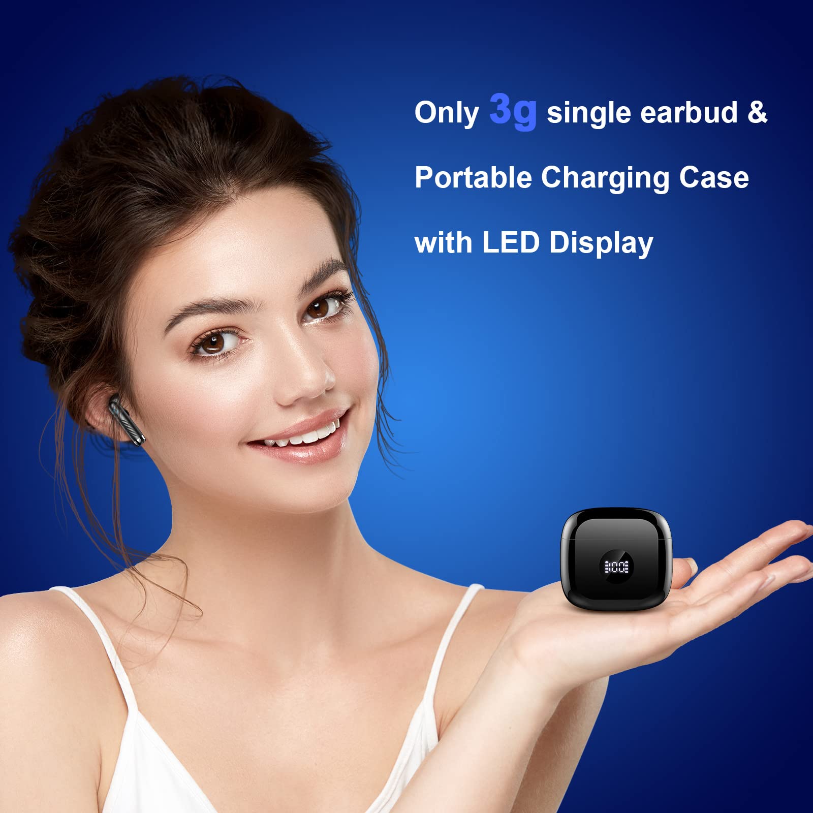 Jxrev charging case provides four full recharges for up to 40 hours