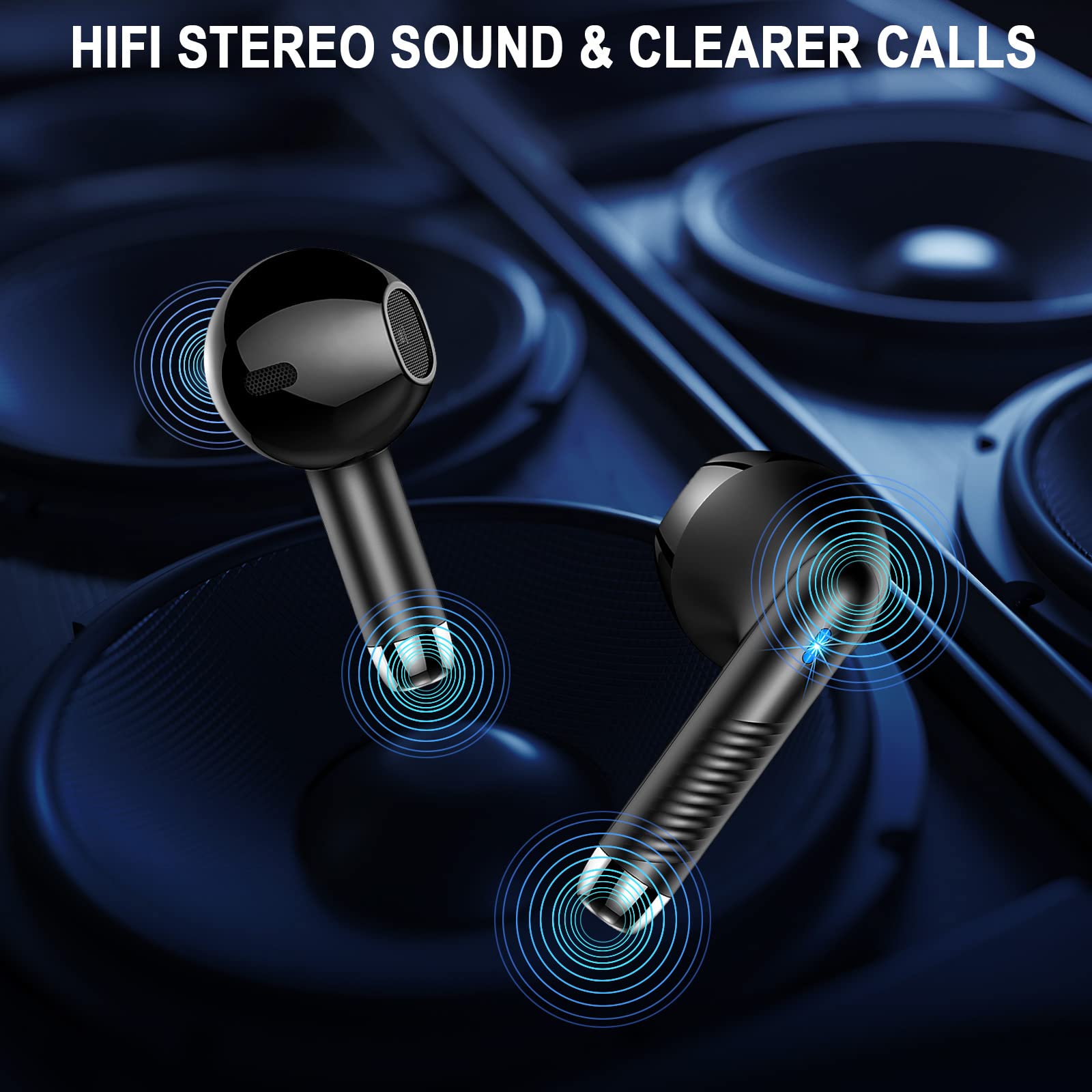 Jxrev IP7 waterproof earbuds resist sweat during workouts
