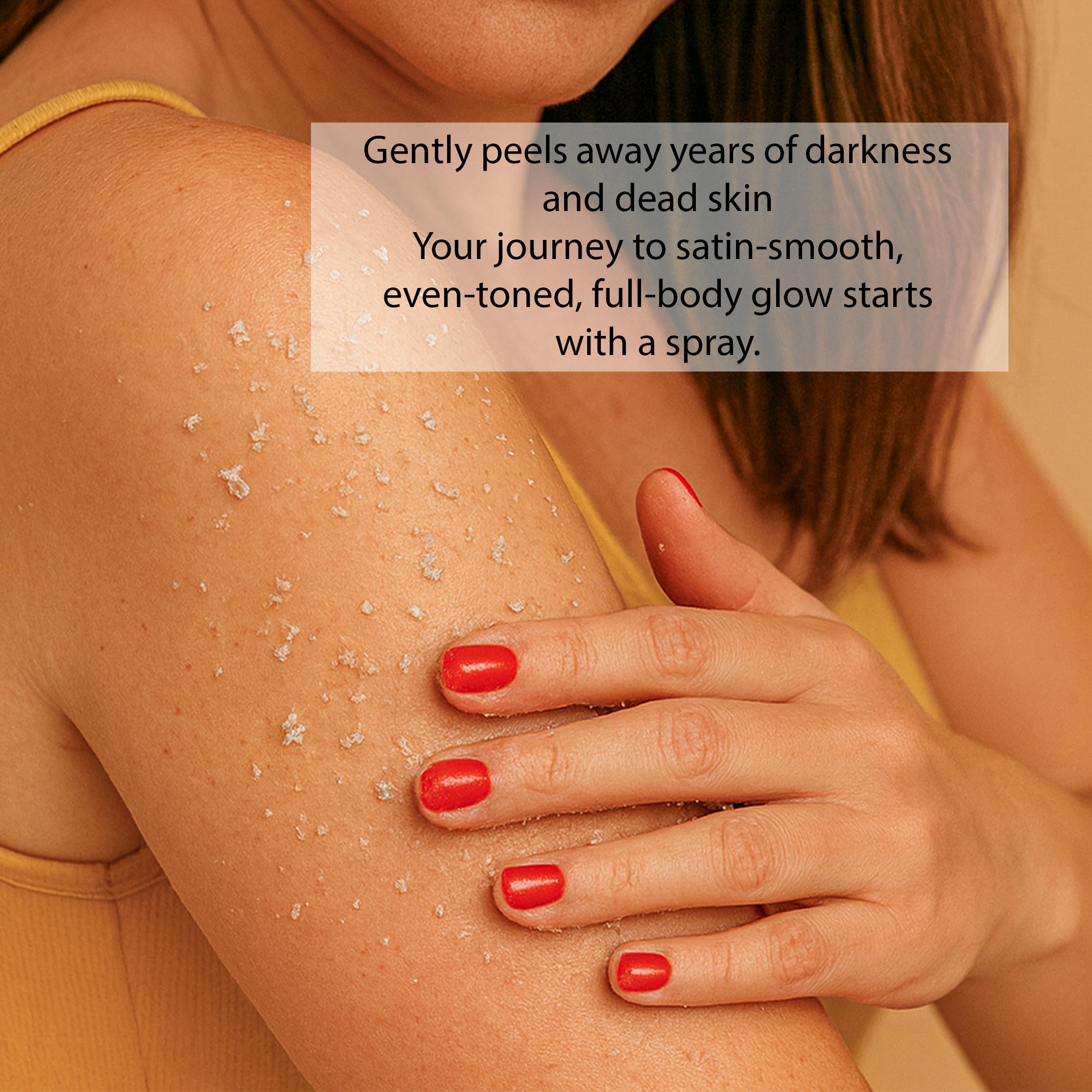 JXSVR spray enriched with vitamins B C and E for skin health.