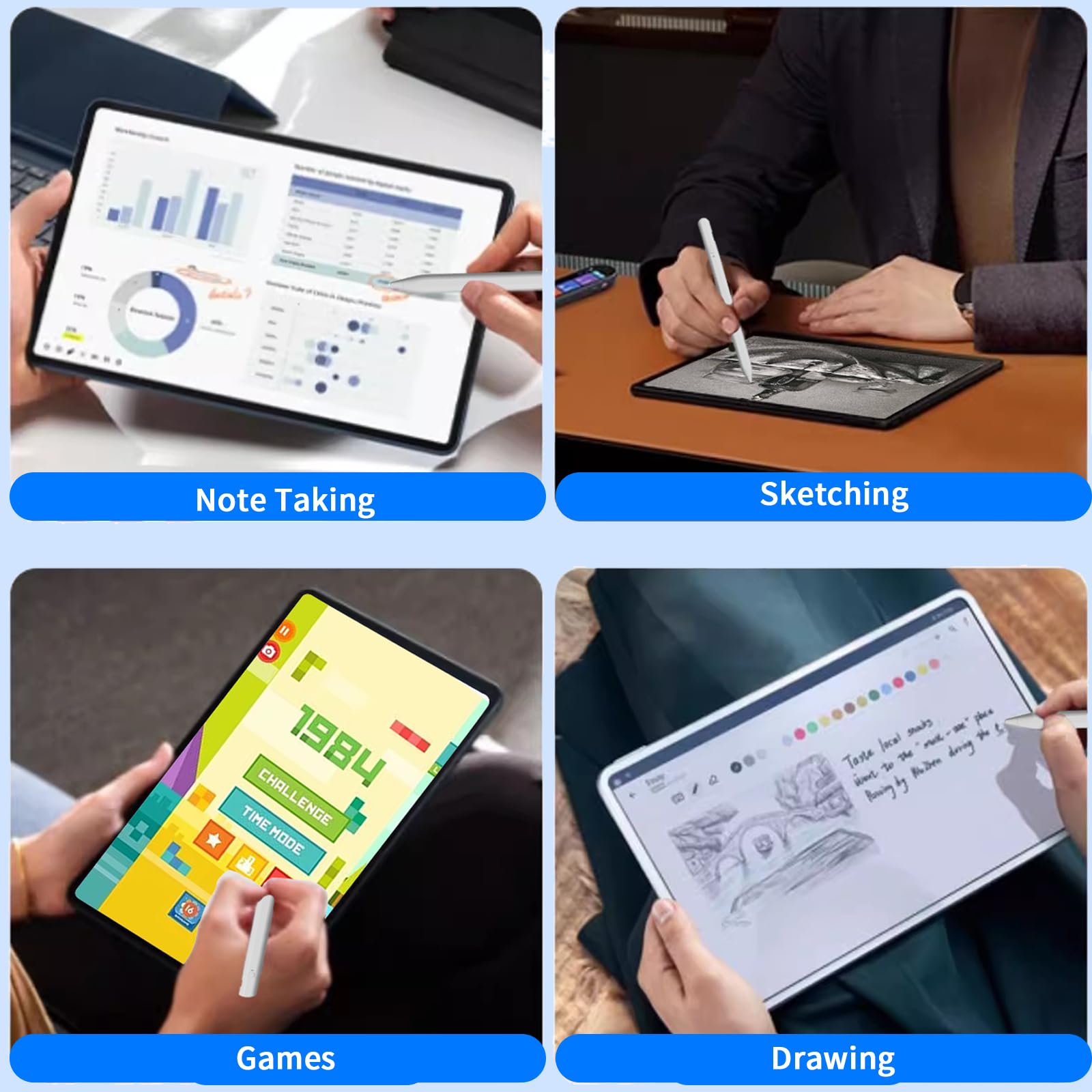 JXYHMY Stylus pen suits iPhone, iPad, Android and tablets.