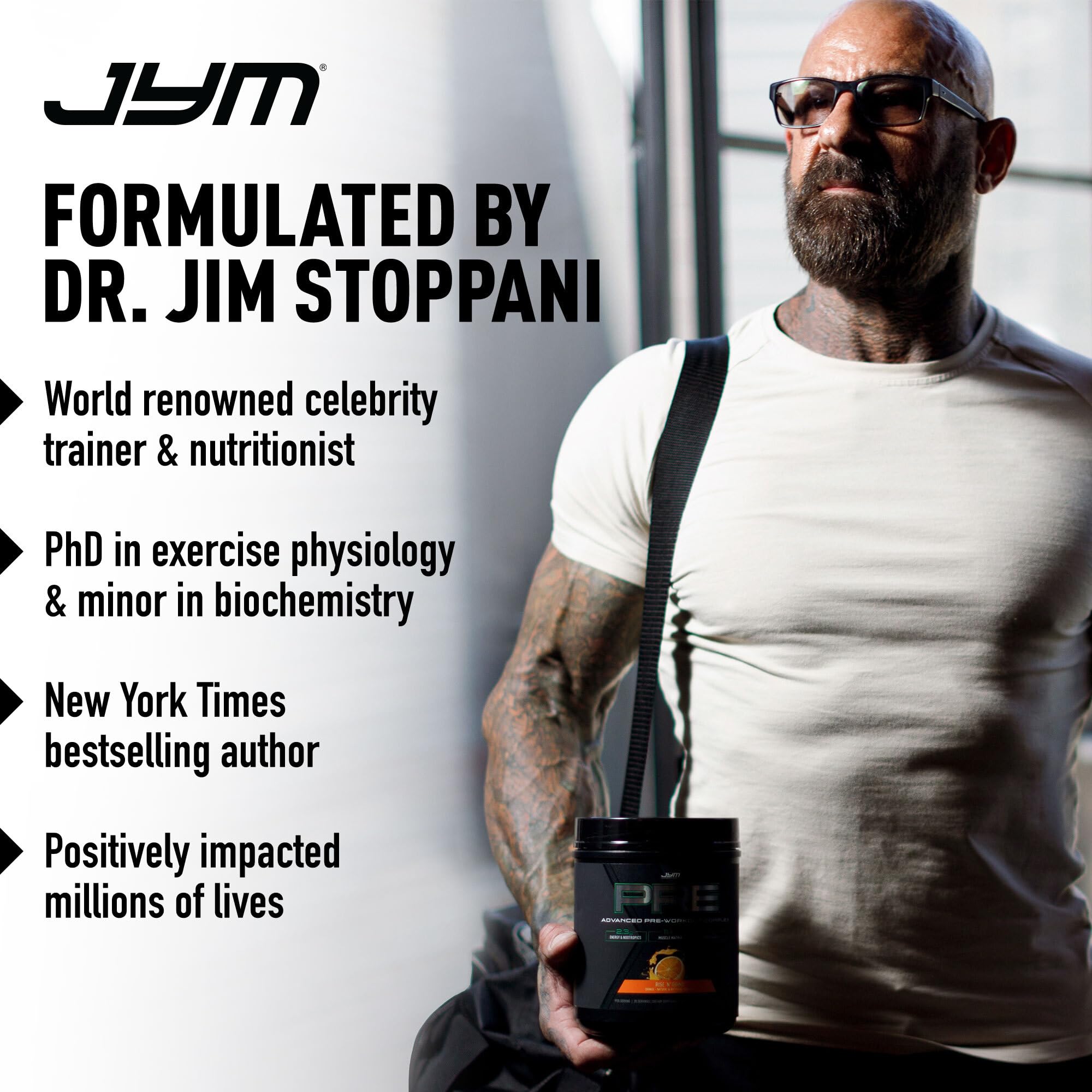 Shaker with Pro JYM Tahitian Vanilla shake ready for a morning boost