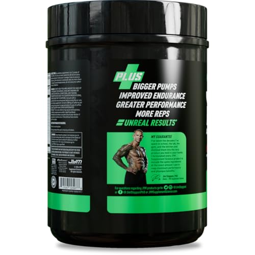 JYM Pre JYM Plus orange tub with shaker shows on-the-go fueling.