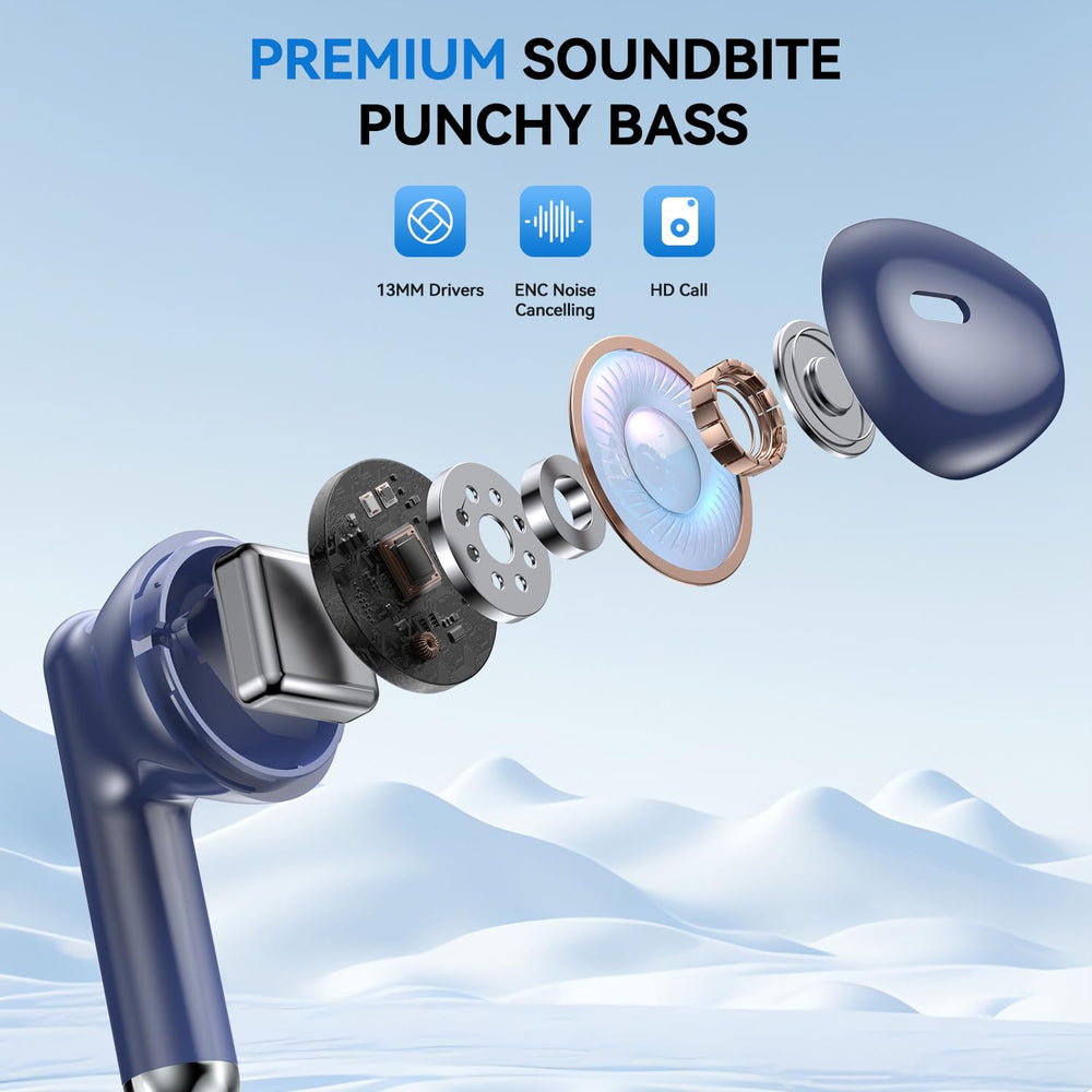 JYUESJKJ earbuds graphene diaphragm deliver rich, balanced sound for daily listening.