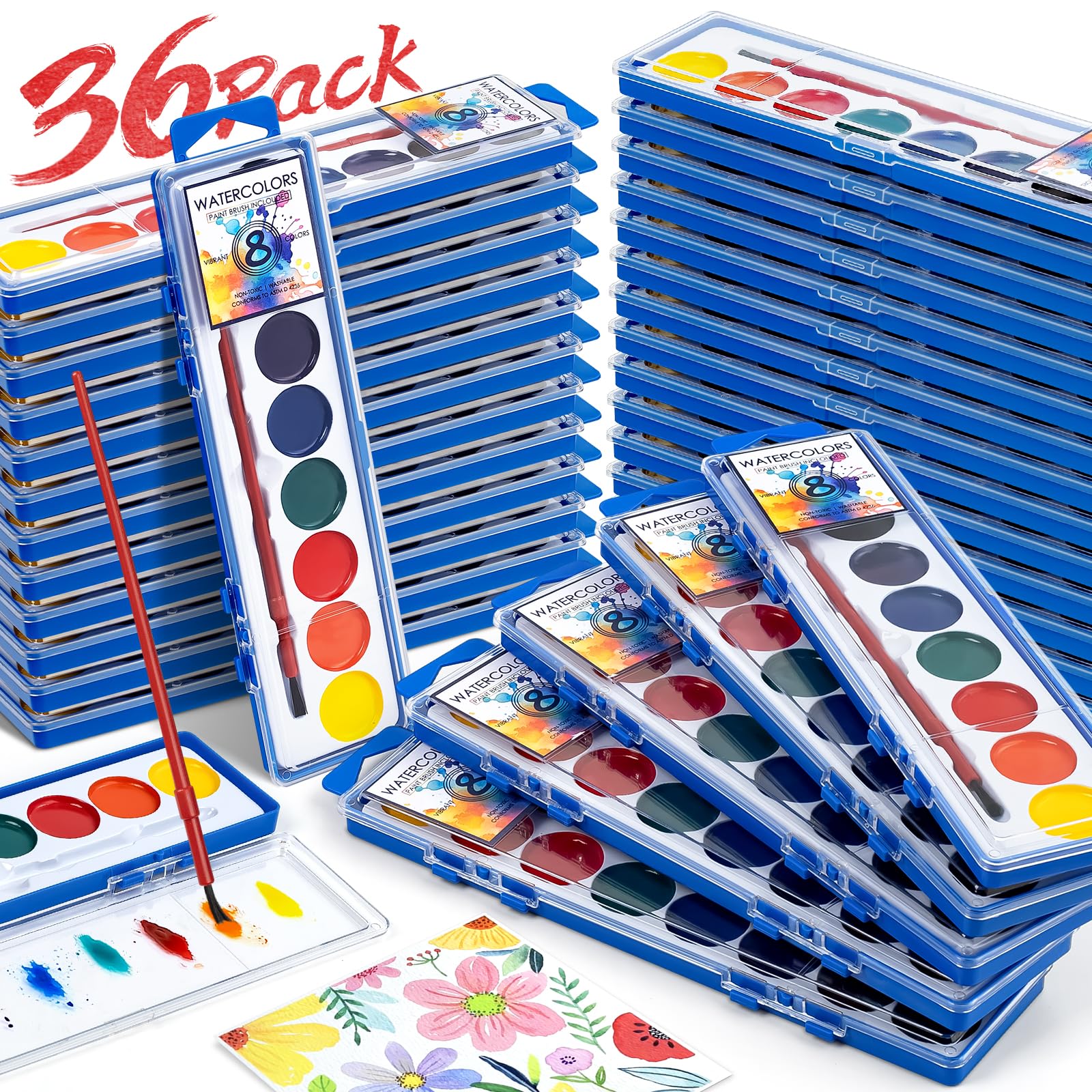Jyusmile bulk art kit great for party favors and classroom prizes.