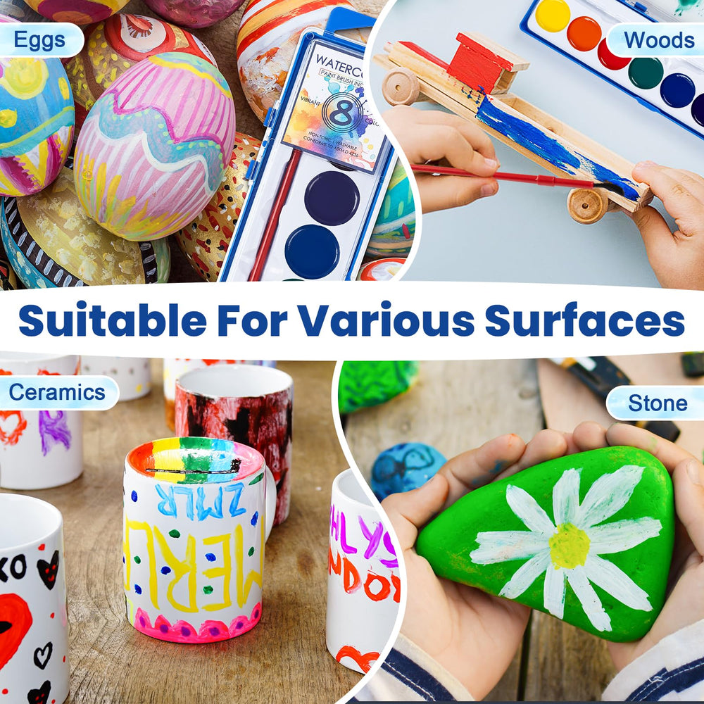 Jyusmile classroom bulk art set ideal for schools and group activities.