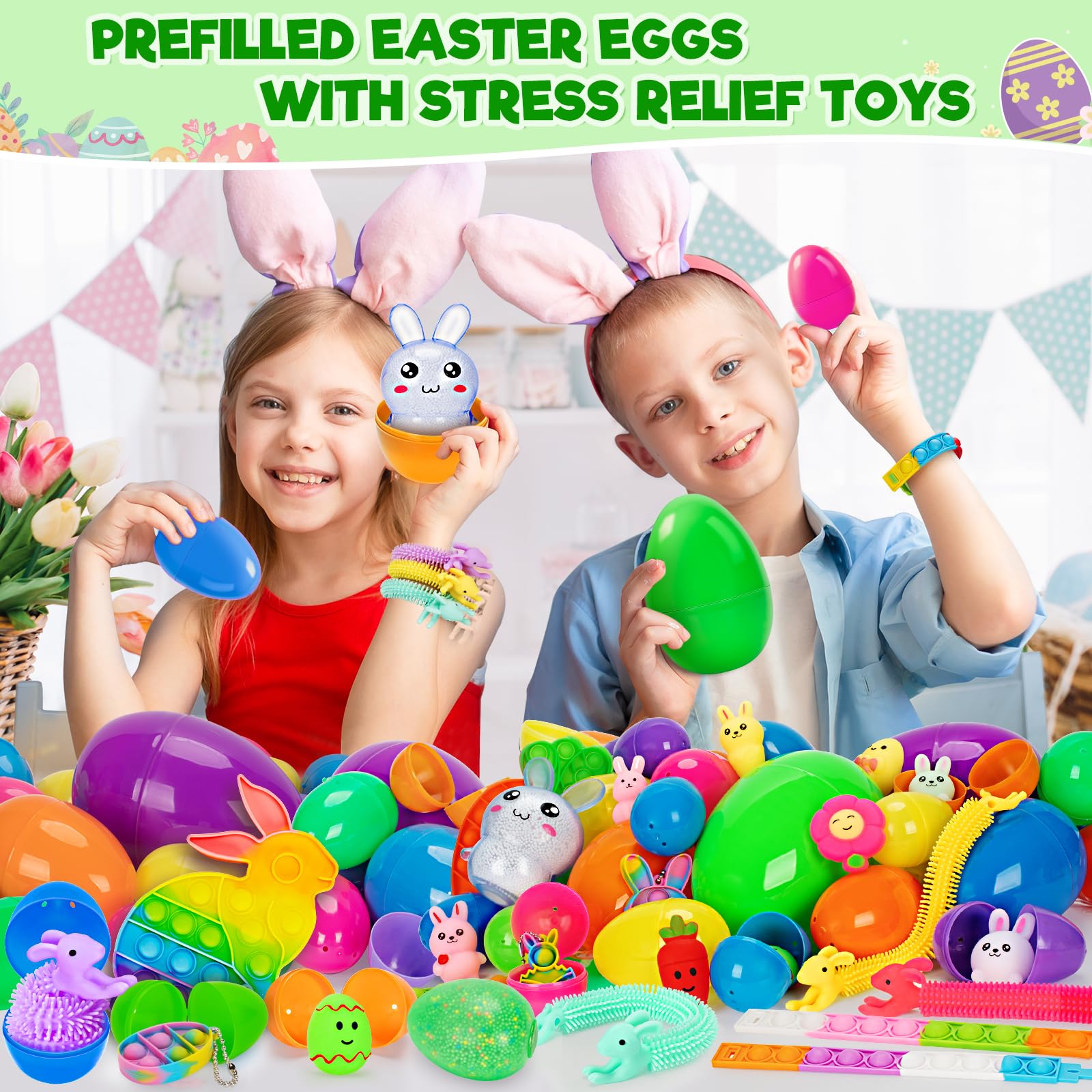 Jyusmile eggs ideal for classroom prizes and party decor.