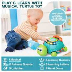 Jyusmile pretend phone with dial sounds builds early communication awareness