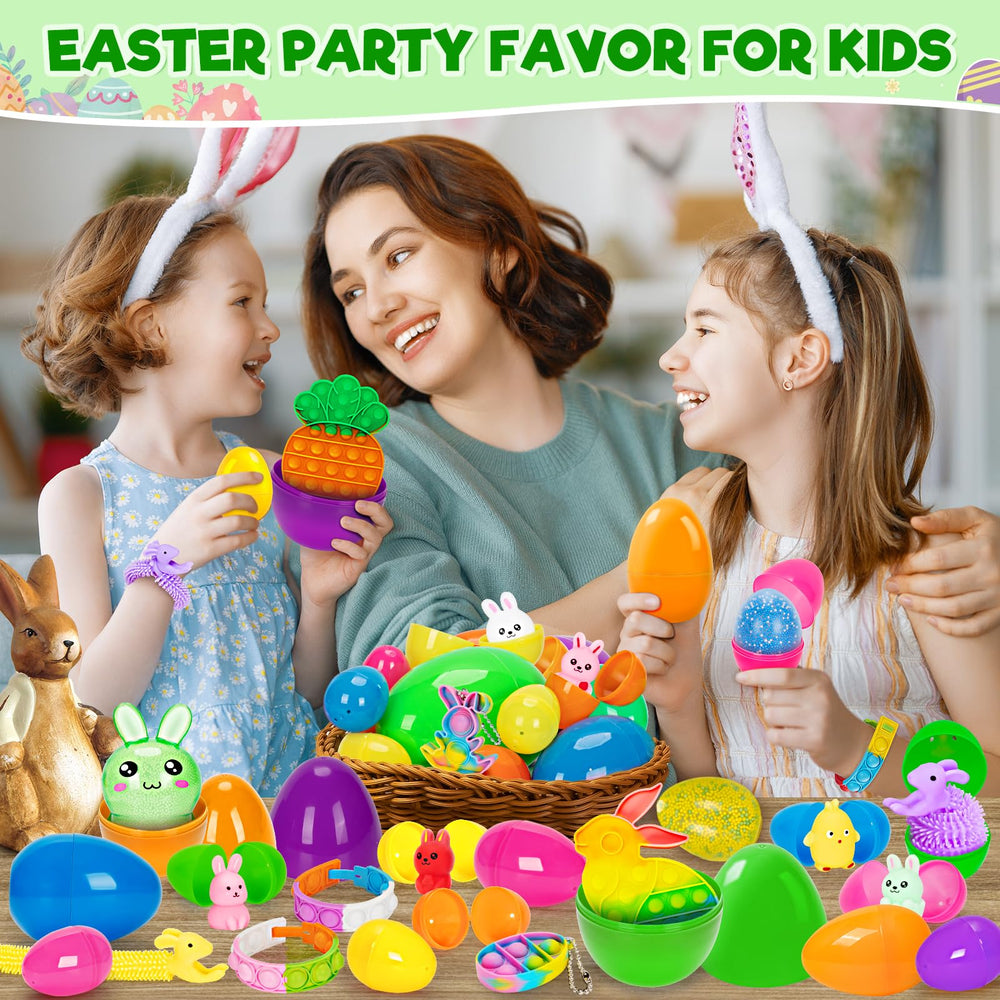Jyusmile toy-filled eggs provide safe, engaging entertainment during Easter.