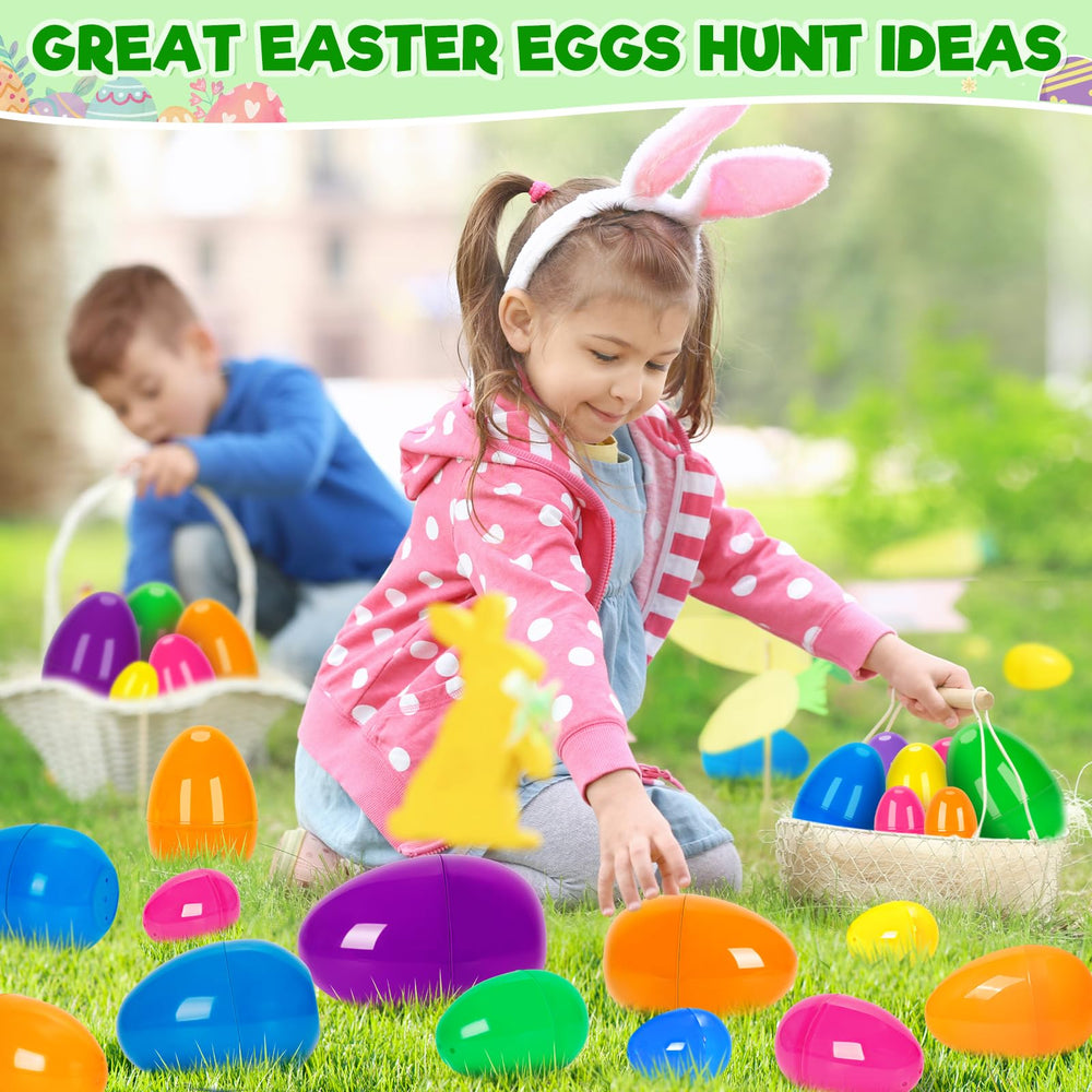 Jyusmile durable, recyclable plastic eggs designed for reuse.