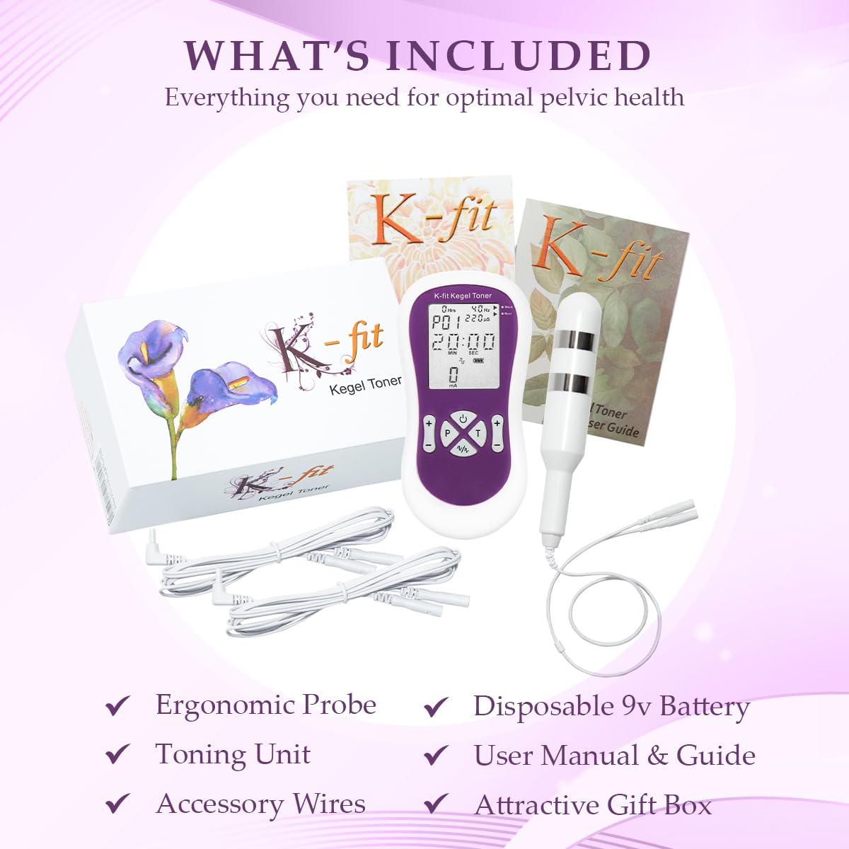 K-fit Kegel Toner woman using the device during daily activities.