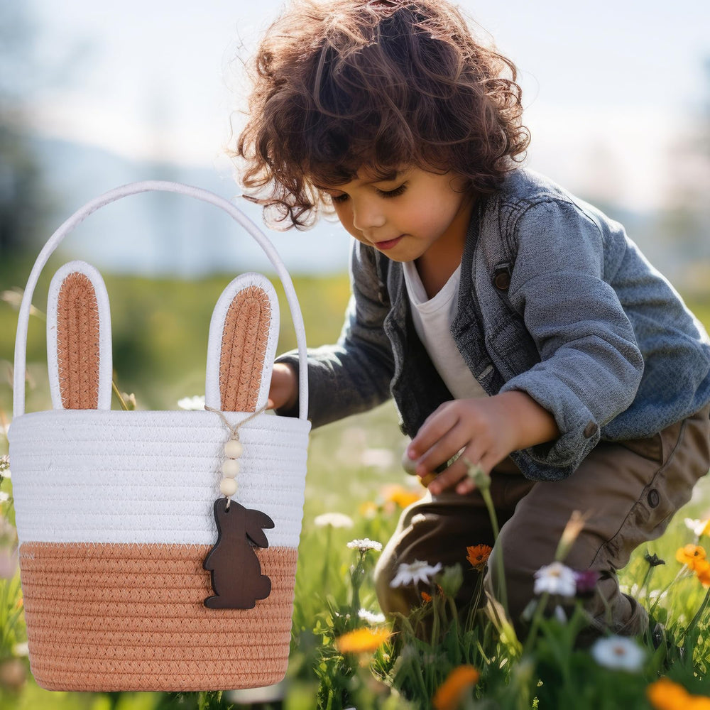 K-MLICE compact storage Easter basket for small finds.