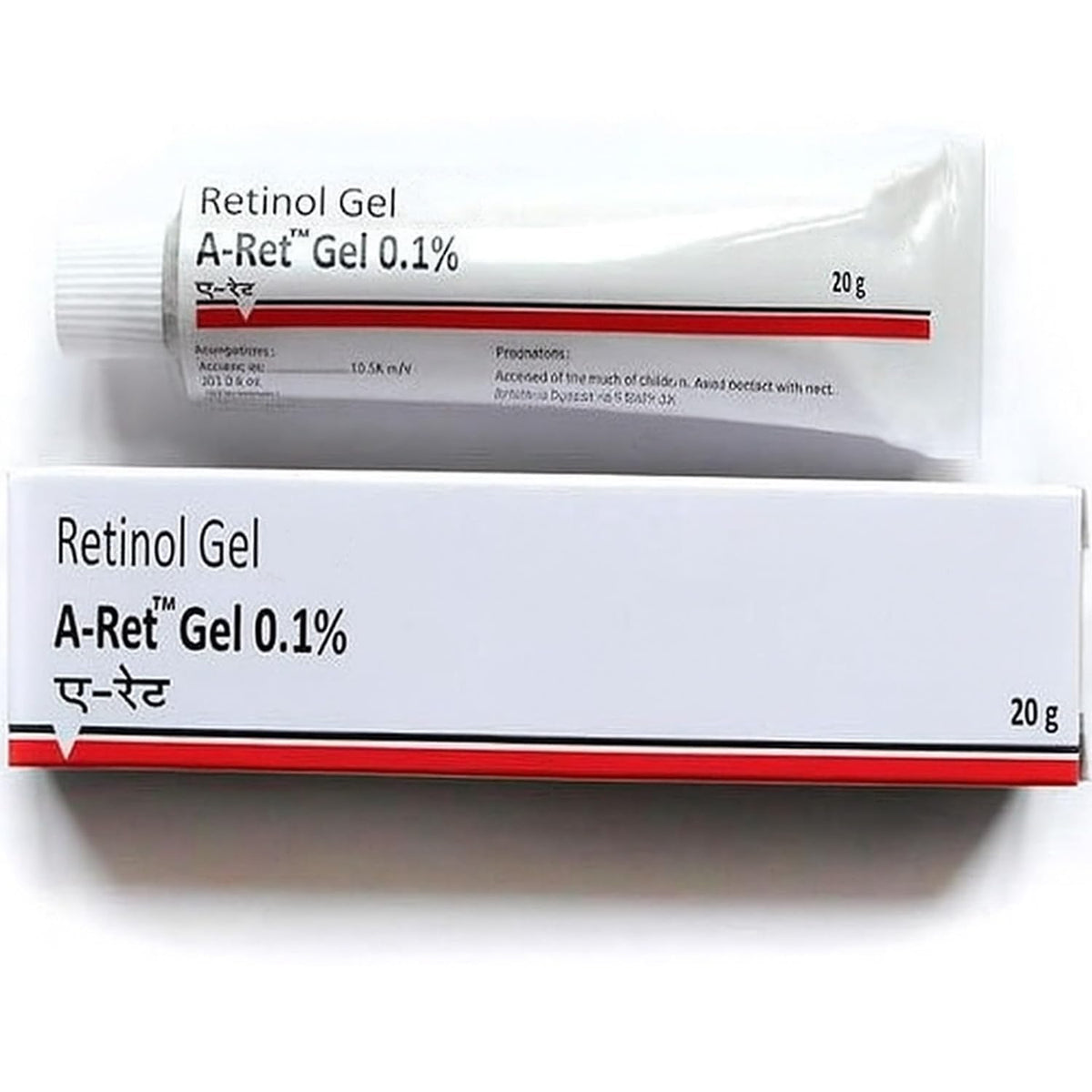 K6 Retinol Gel 0.1% bottle close-up for convenient nightly anti-aging care