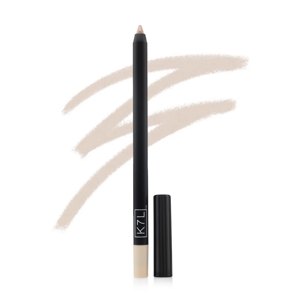 K7L Nude Waterline Eyeliner Pencil creates an awake look with a creamy texture for subtle definition.
