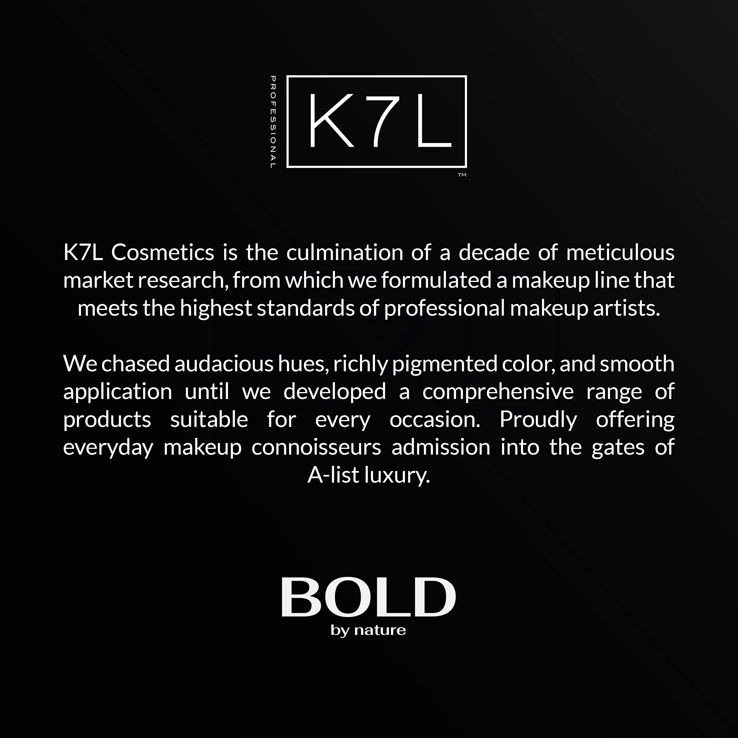 K7L Nude Waterline Eyeliner Pencil supports easy day-to-night transitions with creamy intensity.