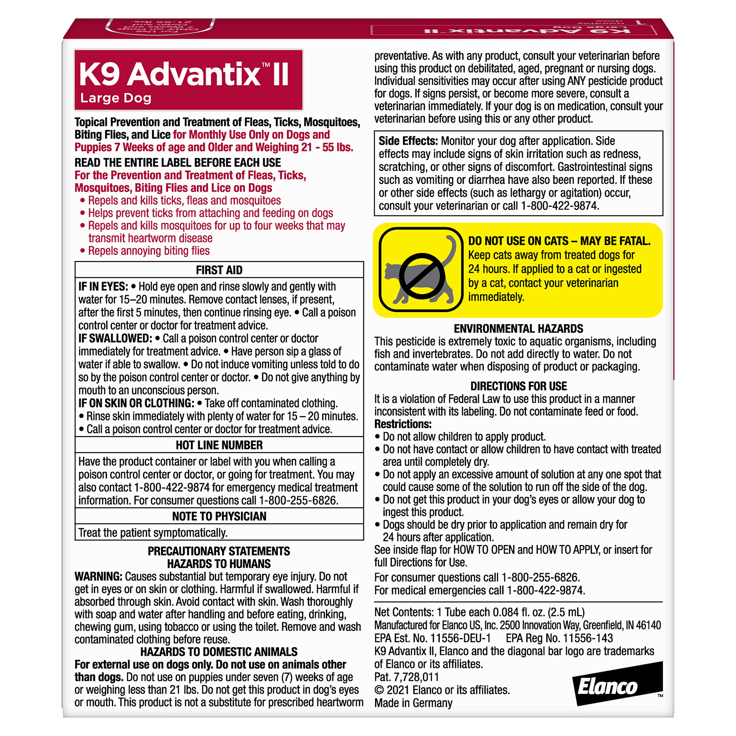 K9 Advantix II bottle cap closeup highlights easy-to-apply spot-on dosage.