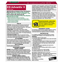 K9 Advantix II Small Dog application on coat shows quick protection before outdoor activities.